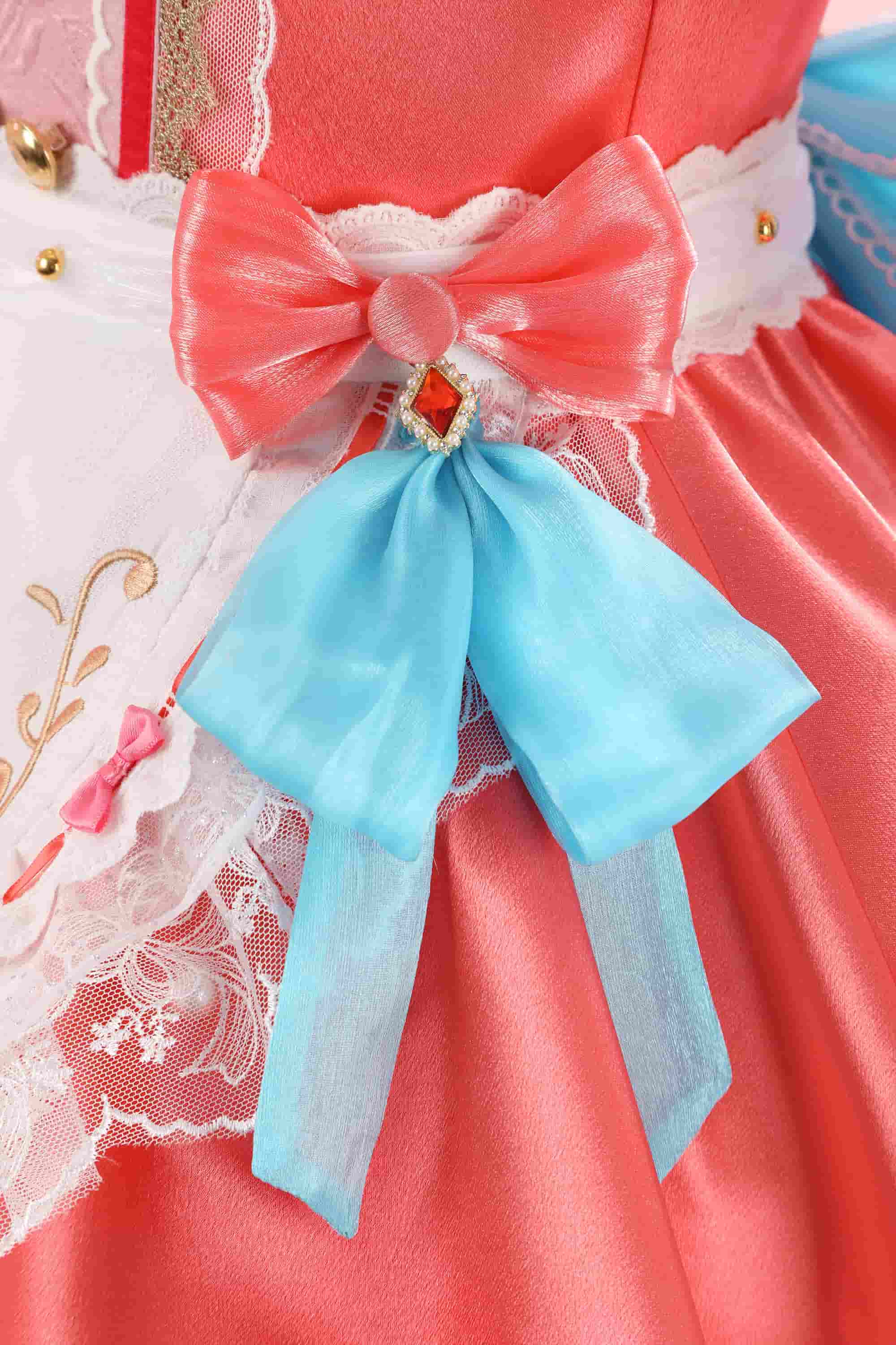 Naraka: Bladepoint Hutao x Sanrio Hello Kitty Crossover Cosplay Costume - Cute and Stylish - Halloweez