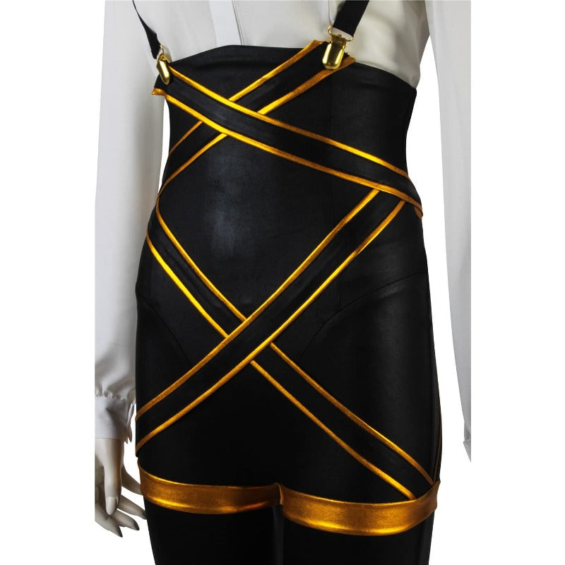 Impresionante conjunto de disfraz de Violetta para cosplay | Serie Halloweez | Perfecto para Halloween y eventos