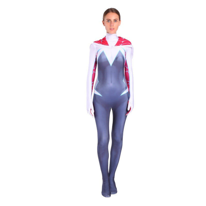 Spider-Gwen Cosplay Costume for Kids and Adults - Halloween Performance Suit - Halloweez