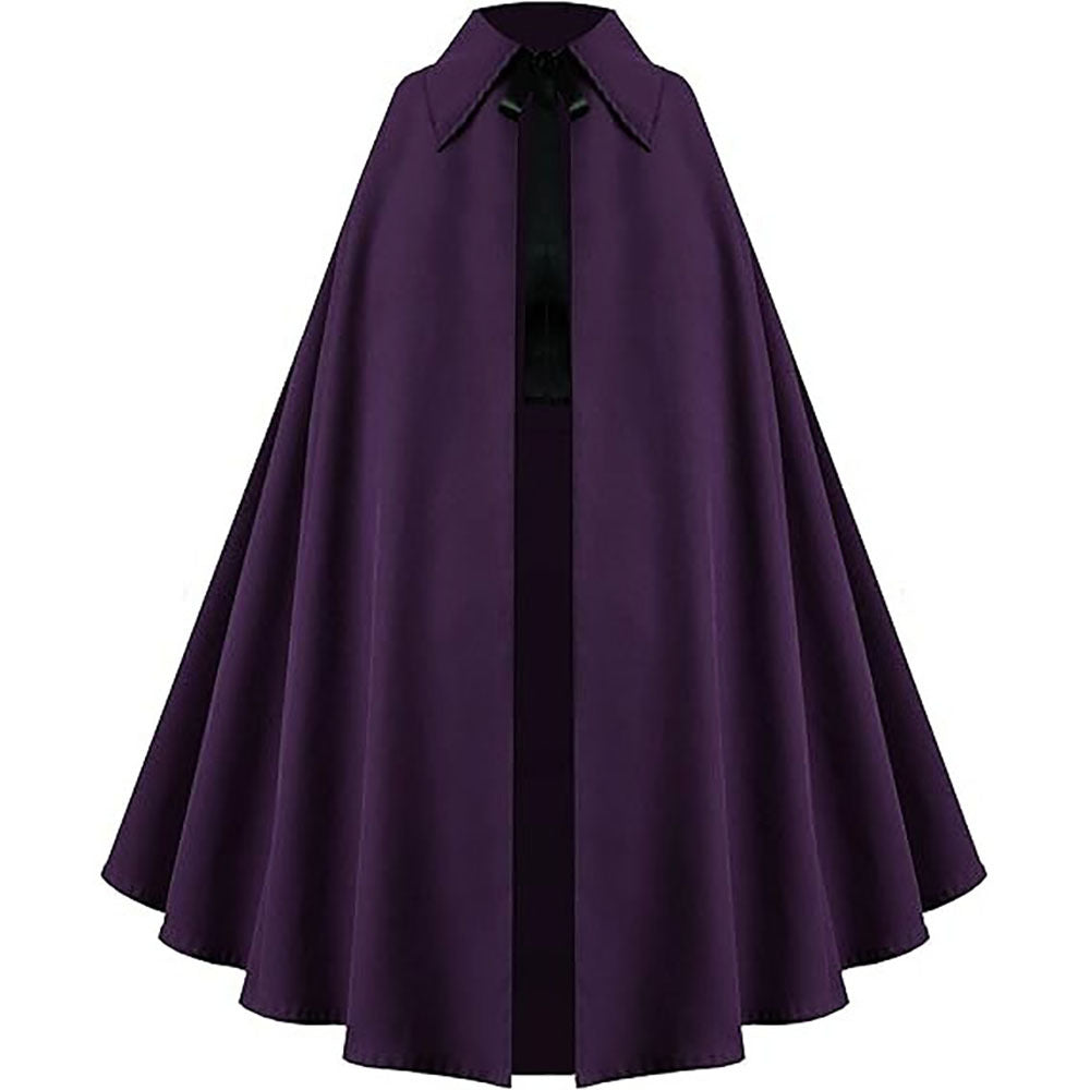 New Medieval Victorian Steampunk Gothic Cape Cloak for Halloween Cosplay - Halloweez