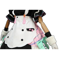 Enchanteur Halloweez 2021 Clover Bunny Miku Cosplay Costume avec bottes - Tenue inspirée de Hatsune Miku