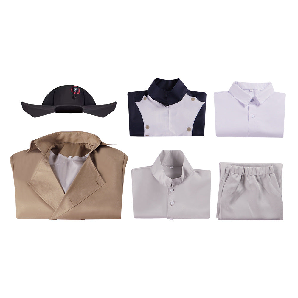 Napoleon Cosplay Costume Medieval Court Retro Napoleon Movie Cosplay Outfit - Halloweez