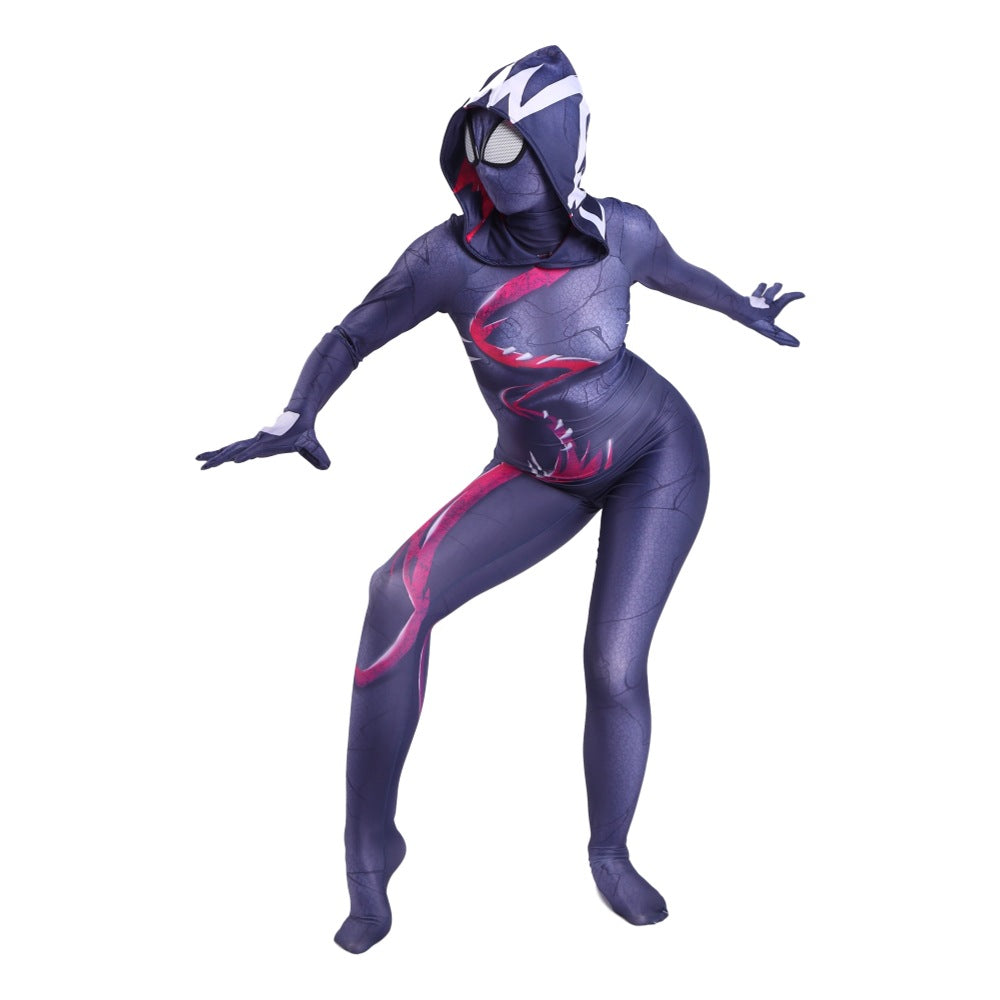 Spider-Gwen Cosplay Costume for Kids and Adults - Halloween Performance Suit - Halloweez