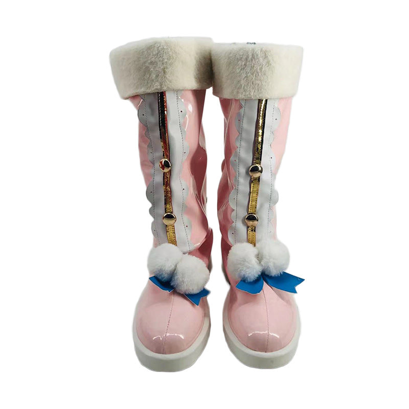 Hyperdimension Neptunia Rom and Ram Cosplay Shoes for Anime Conventions - Halloweez