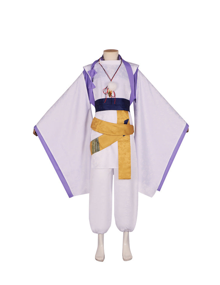 Genshin Impact Scaramouche Cosplay Costume - Anime Wanderer Outfit for Men, Retro Halloween Performance Wear - Halloweez
