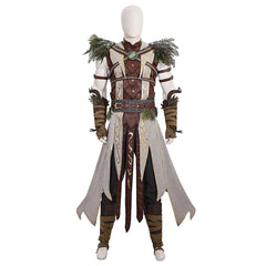 Baldur's Gate 3 Halsin Cosplay Costume | Deluxe Edition Druid Outfit for Men | Game Accurate Custom Made Set - Halloweez