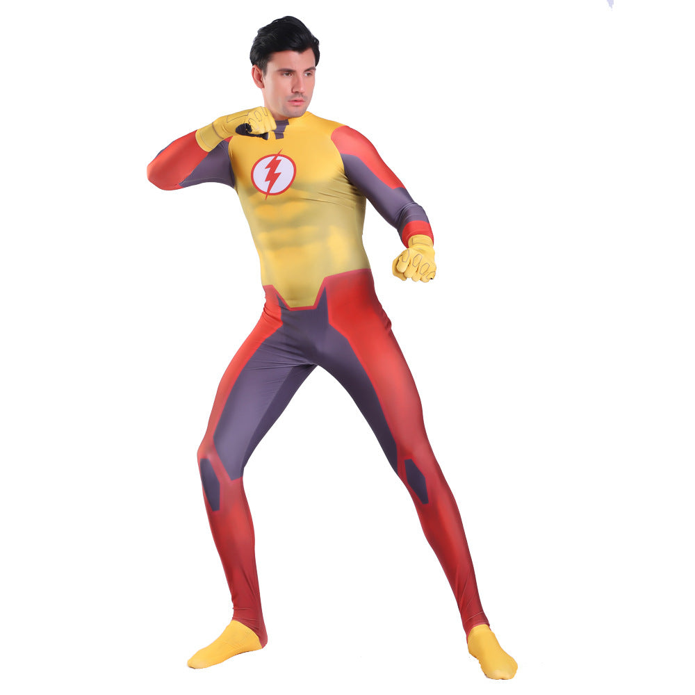 Justice Mother Tiger Alliance Halo Earth Power Hero Cosplay Costume for Adults and Children - Halloweez
