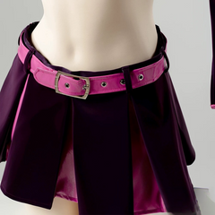 2.5 Dimensional Seduction Miriela Cosplay, Custom Leather Outfit for Halloween & Comic Con