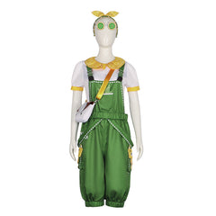 Fifth Personality Cosplay Costume - Identity V Little Girl Rolling Buddy Panda Overalls - Halloweez