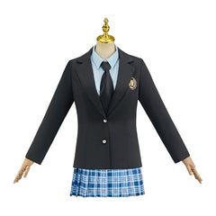 Halloweez Cosplay School Uniform Women's Blazer Shirt Skirt Outfit - Inspired by Princess Diaries