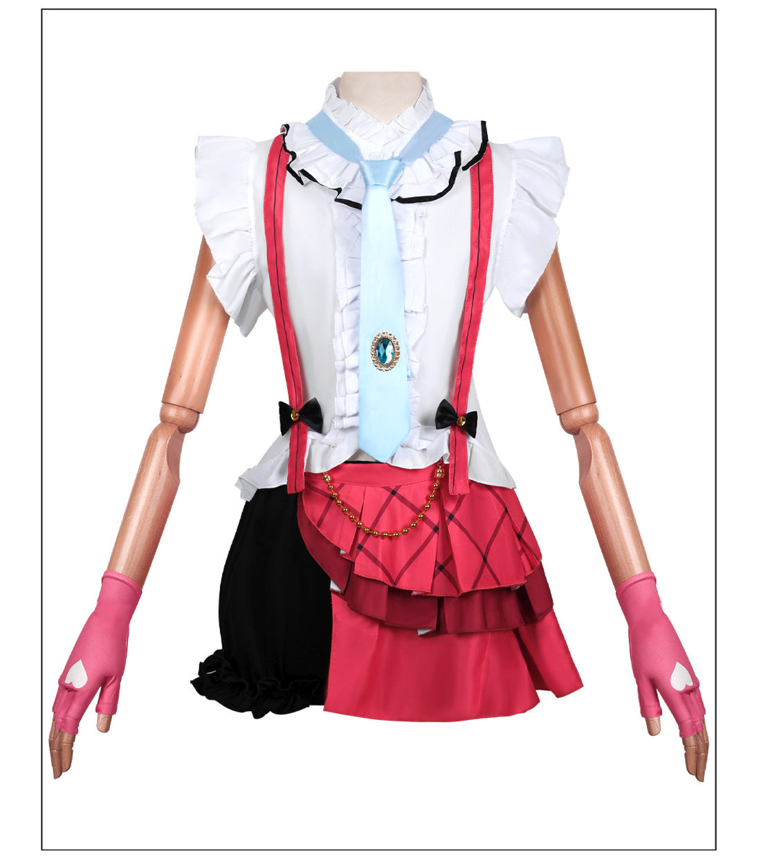 Love Live Concert Costume Eli Ayase Umi Sonoda Cosplay Outfit for Women - Halloweez