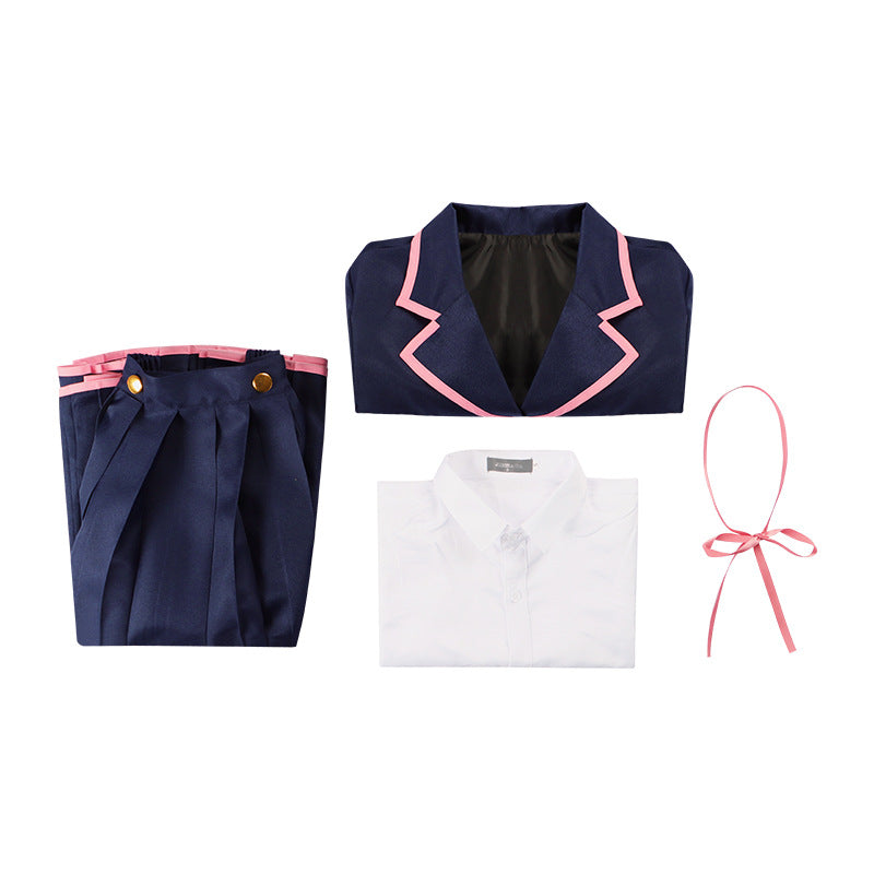 Don't Toy with Me, Miss Nagatoro Setsuna Mase JK School Uniform Cosplay Full Set Sailor Suit - Halloweez