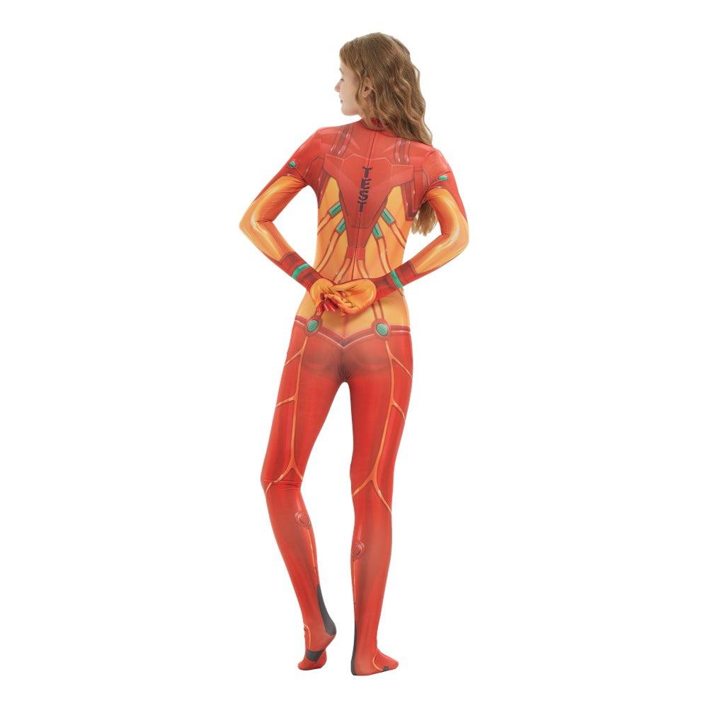 Rei Ayanami Asuka Langley Kaworu Nagisa EVA Cosplay Costume for Adults and Kids Halloween Performance