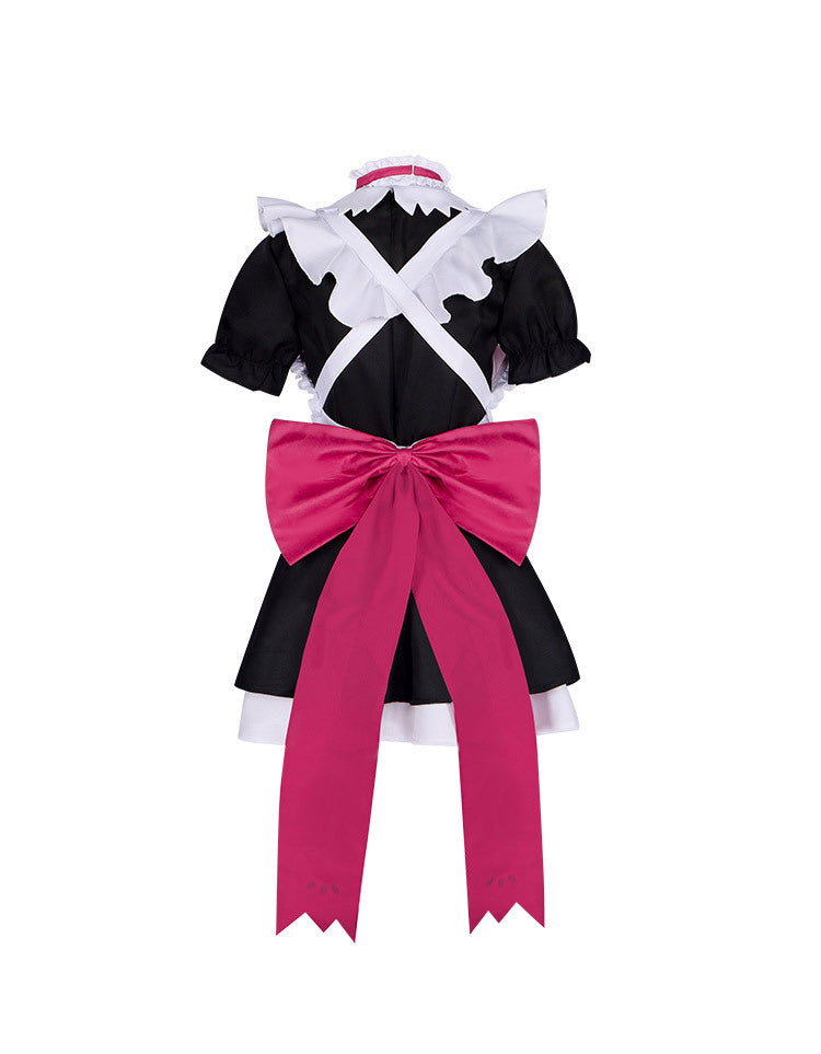 Love Live! Muse Honoka Kosaka Cosplay Costume Maid Dress Stage Outfit - Halloweez