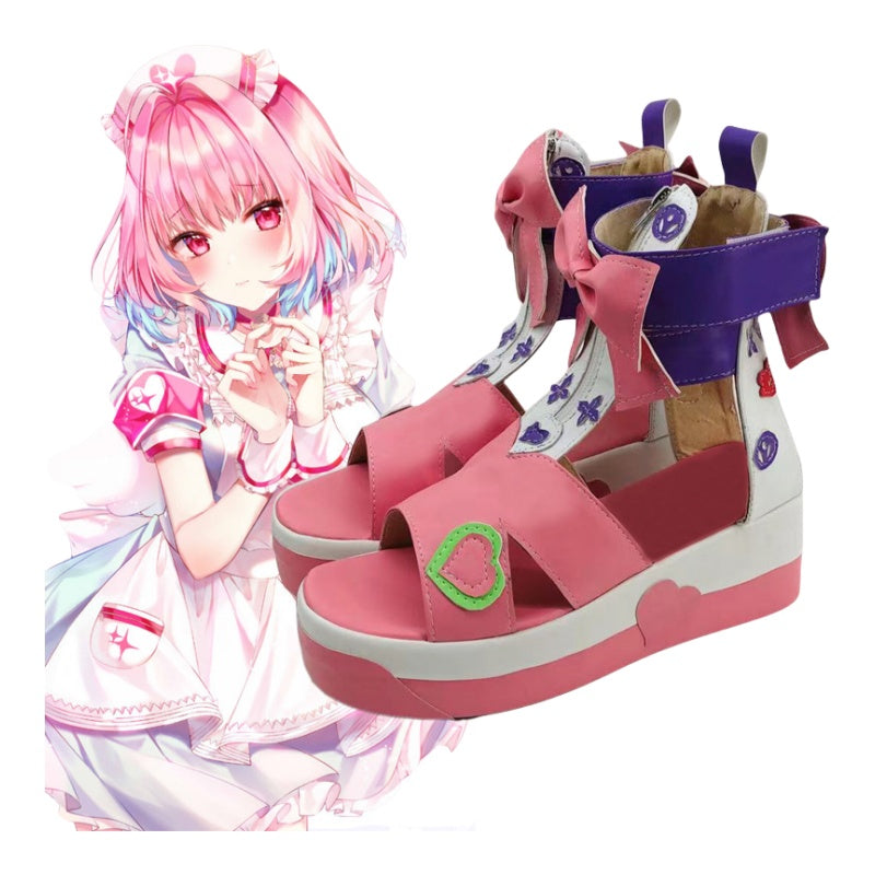 The Idolmaster Cinderella Girls Dreaming Liya Meng Cosplay Shoes for Anime Conventions - Halloweez