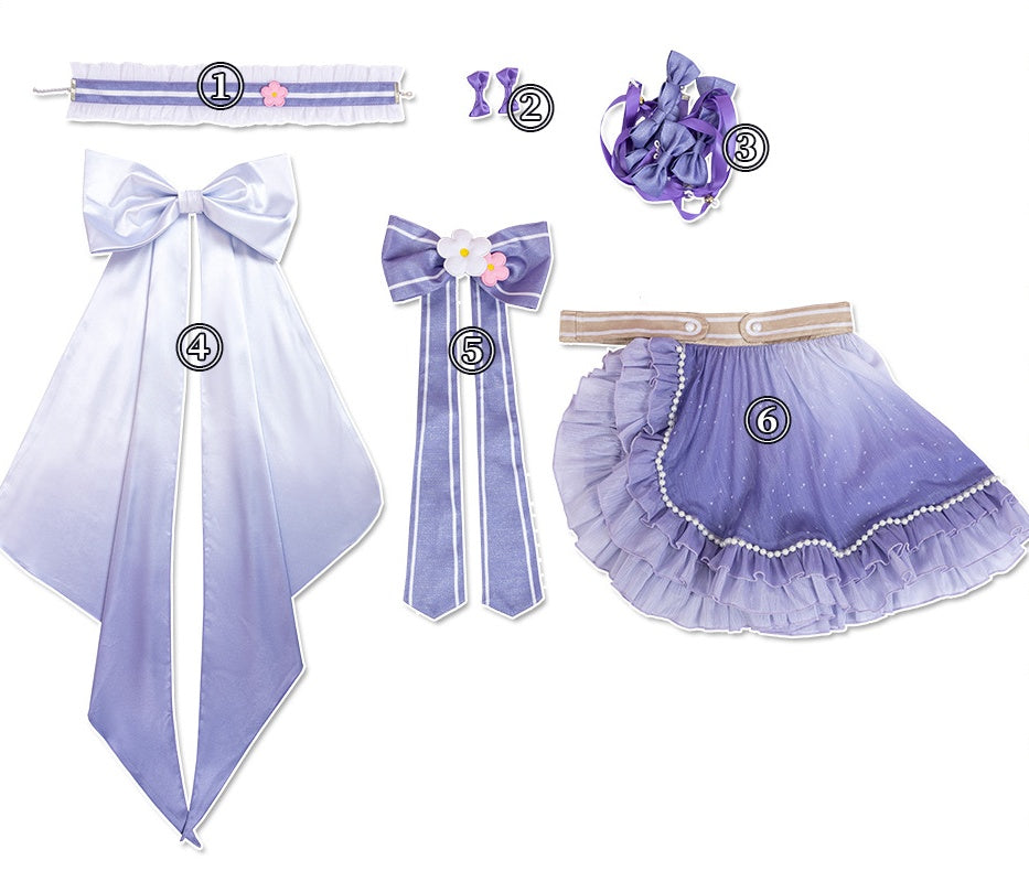 lovelive Nijigasaki High School Idol Club Tennoji Rina Cosplay Costume for Women - Halloweez