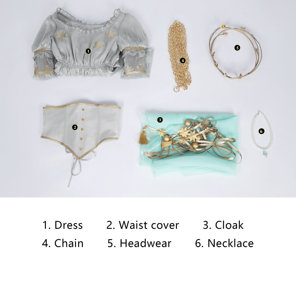 Identity V Gardener Cosmic Witch Cosplay Costume - Fifth Personality Game Anime Outfit for Women - Halloweez