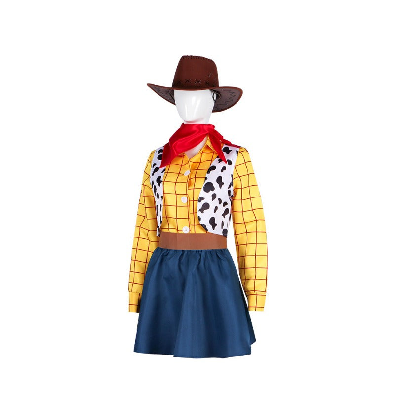 Children's Day Toy Story Costume Performance Outfit Cowboy Woody Children Cosplay Role Play Costume
