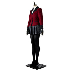 Halloweez Yumeko Jabami Cosplay Outfit - Premium Japanese School Girl Uniform for Halloween & Kakegurui Enthusiasts