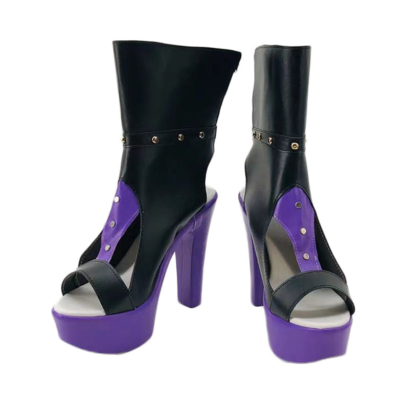 fgobbcos Anime Convention Performance Prop Shoes for Cosplay and Anime Events - Halloweez