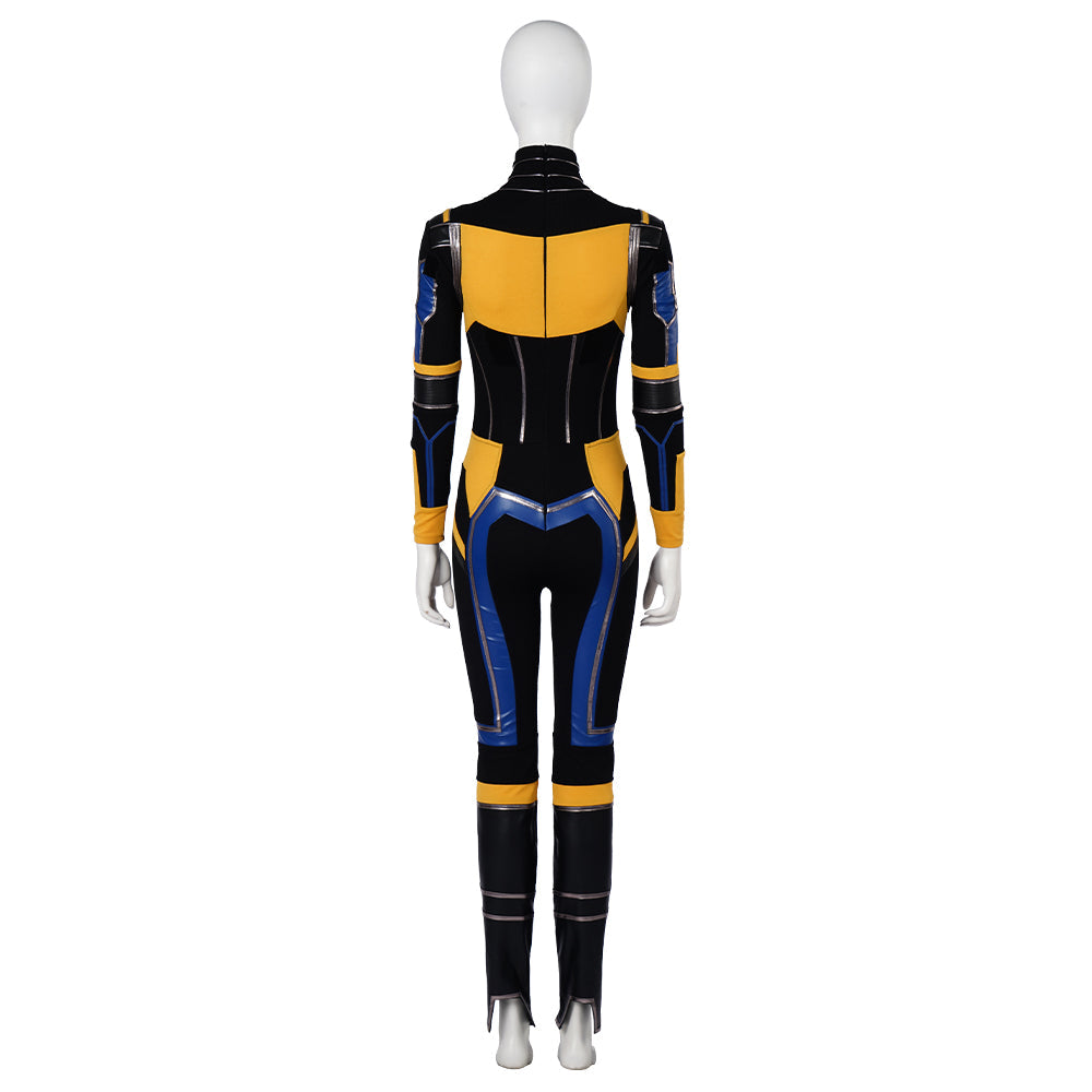 Costume de guêpe d'Halloween d'Ant-Man et la Guêpe : Quantumania - Costume de super-héros pour femme