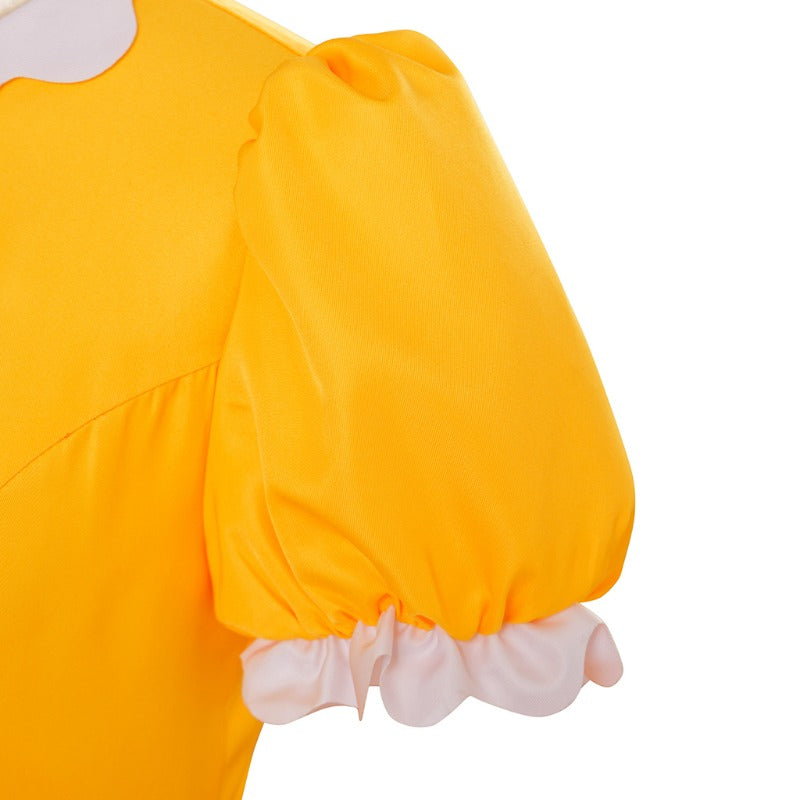 Stunning Rosalina Cosplay Dress with Crown - Halloween Daisy Princess Costume by Halloweez