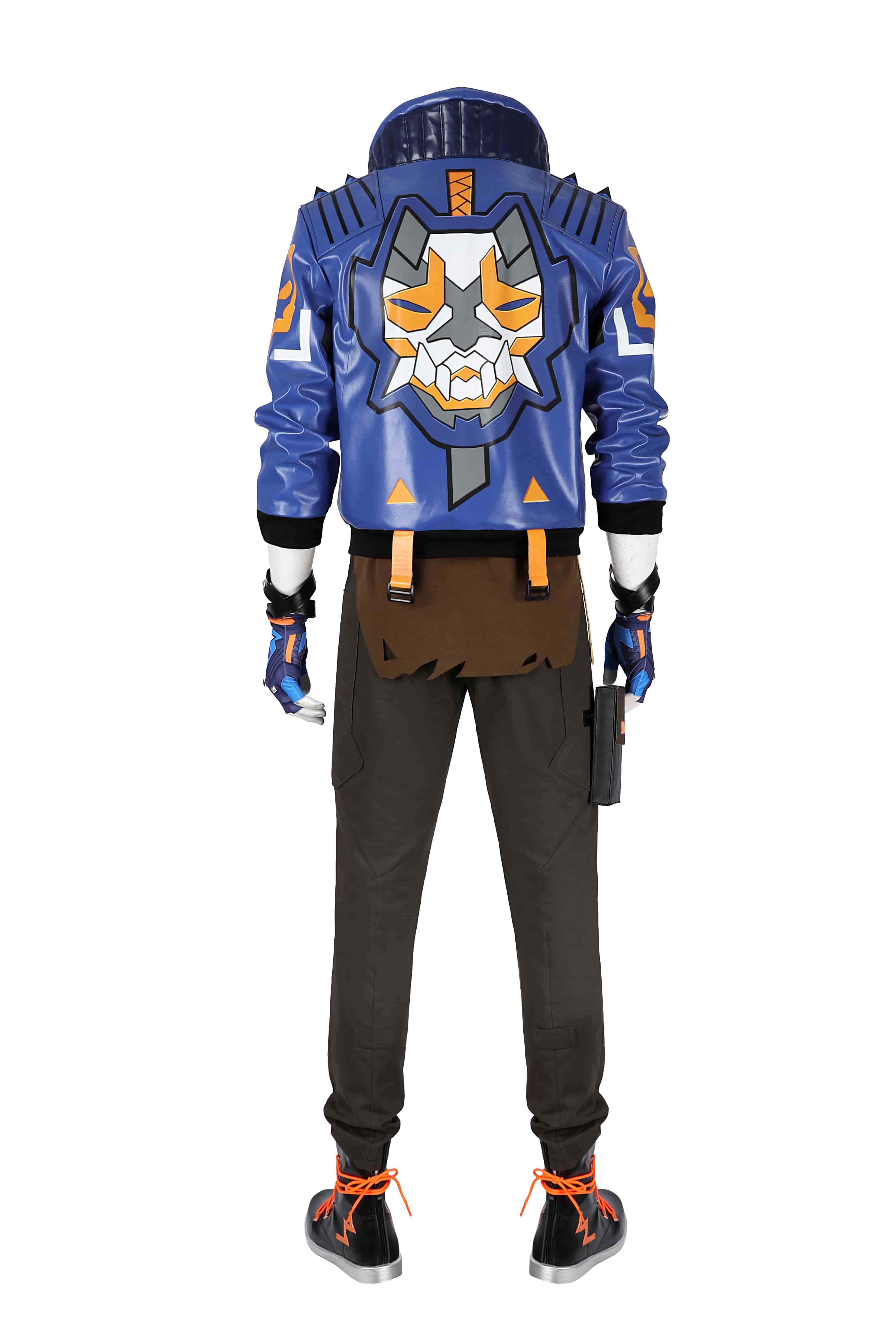 Yoru Cosplay Costume from VALORANT – Full Set with Mask, Gloves & Accessories - Halloweez