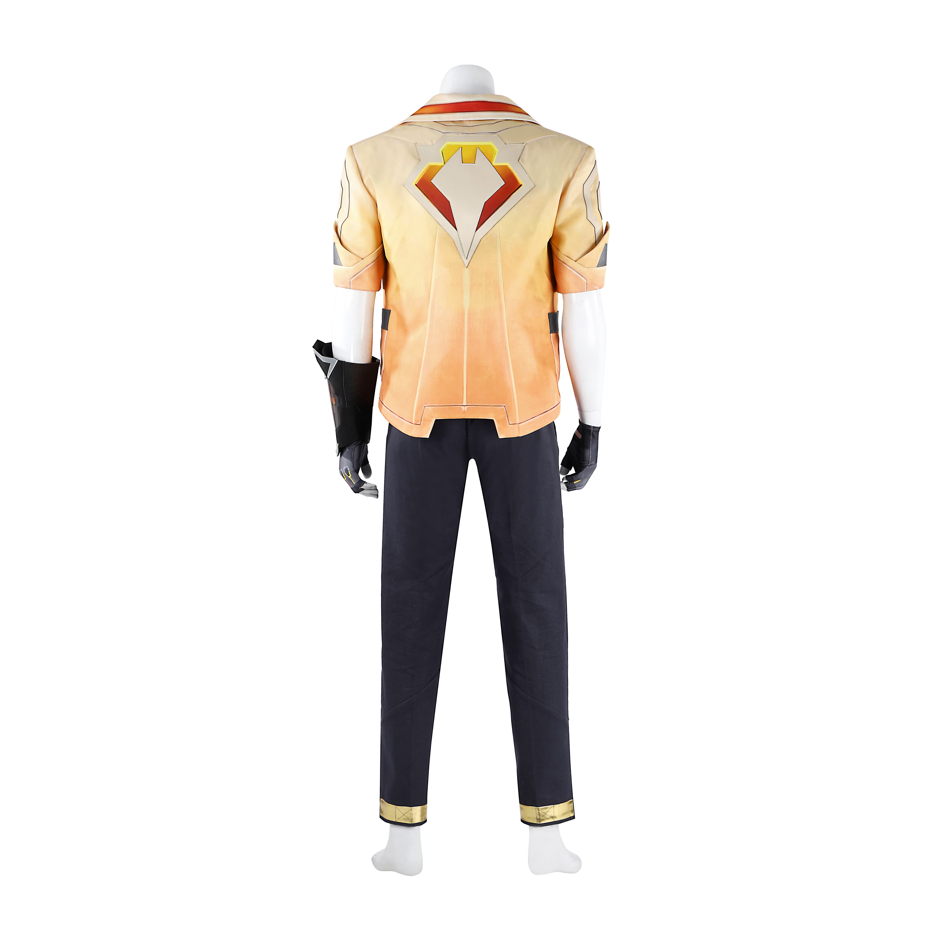 Valorant Neon "Titanfoil" Agent Cosplay Costume Full Set Jumpsuit with Accessories - Halloweez