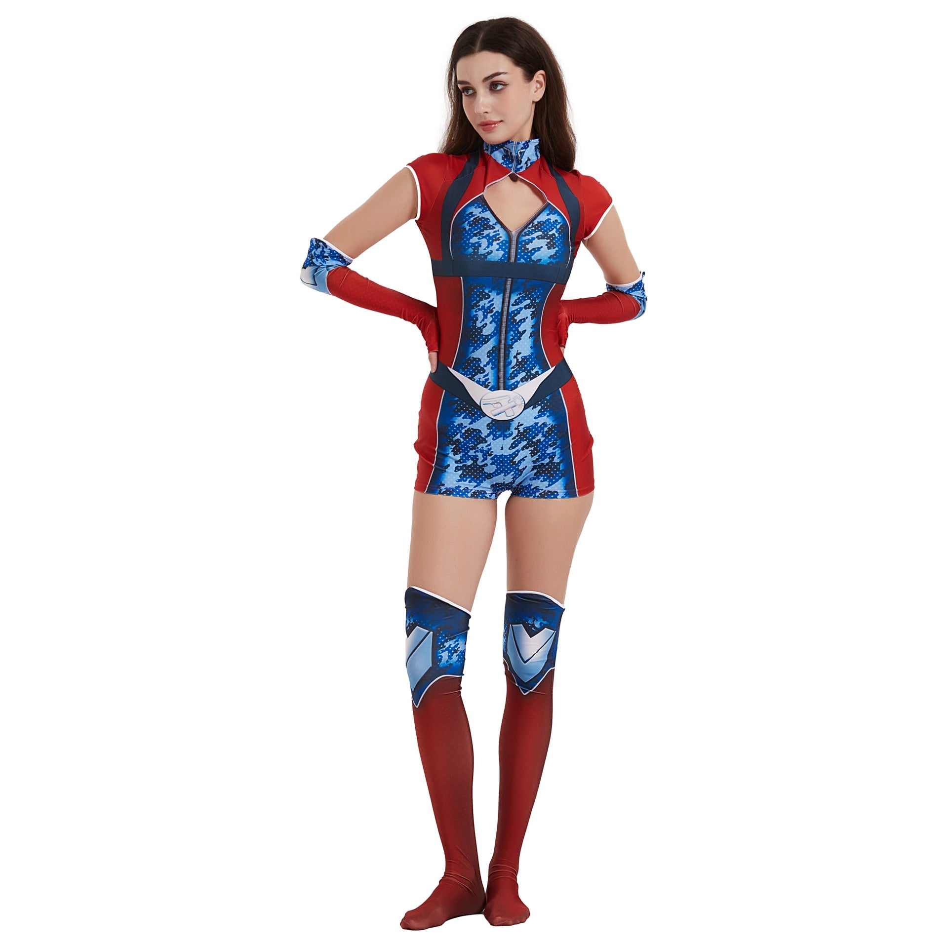 The Boys Firecracker Cosplay Costume - Stretch Performance Suit for TV Show Fans - Halloweez