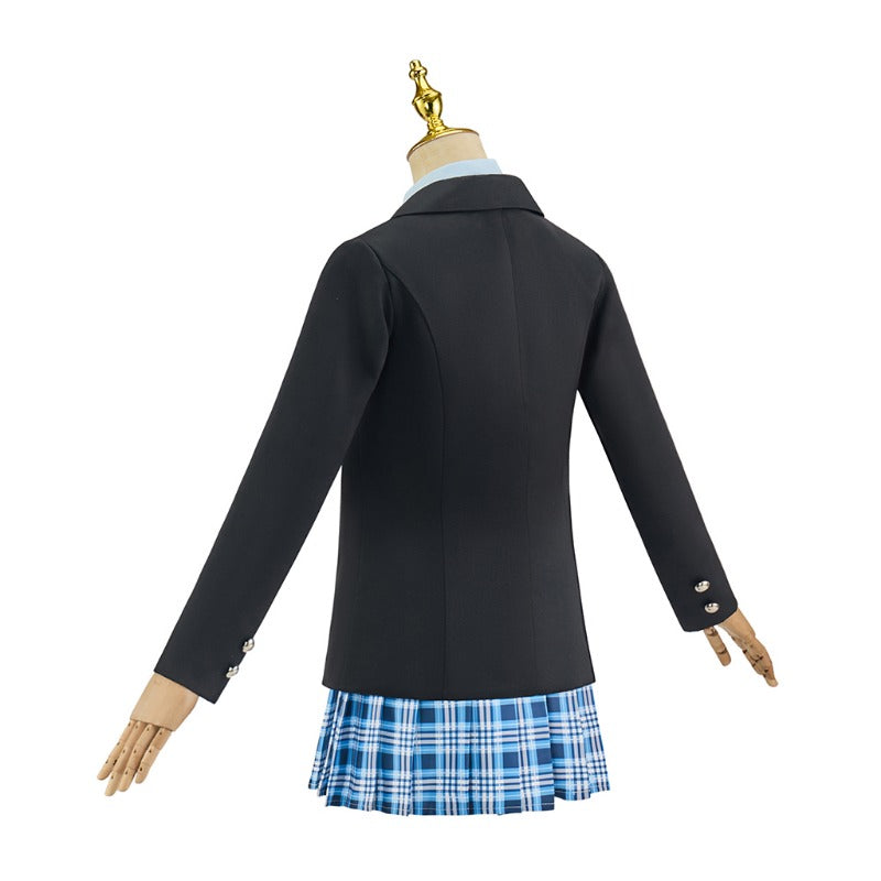 Halloweez Cosplay School Uniform Women's Blazer Shirt Skirt Outfit - Inspired by Princess Diaries