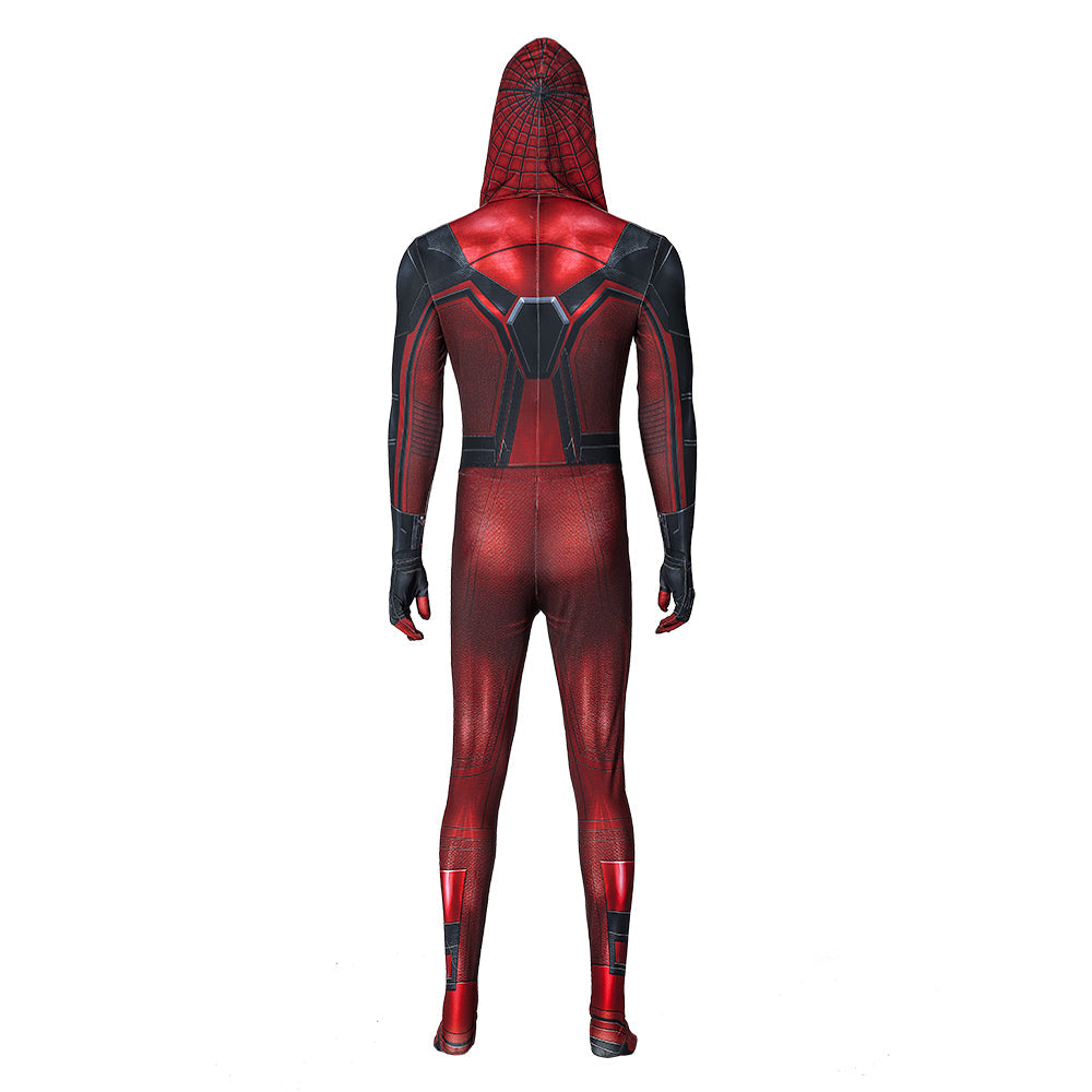 2023 Halloweez Spider-Man Miles Morales Jumpsuit Cosplay Costume