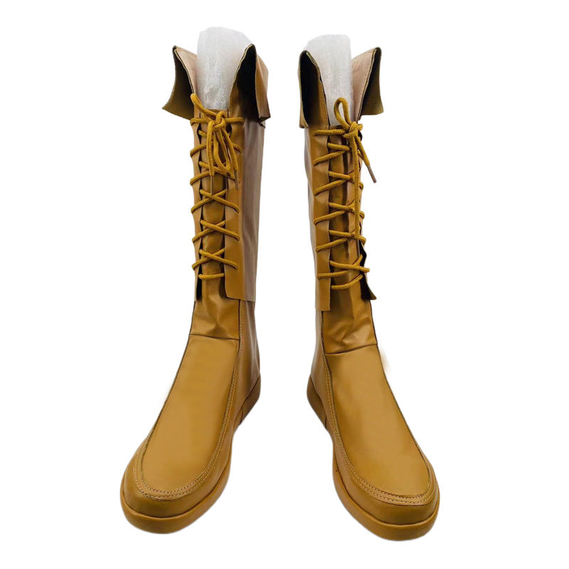 Oriental Natural Healing Rai Jiuye Cosplay Shoes for Anime Conventions - Halloweez