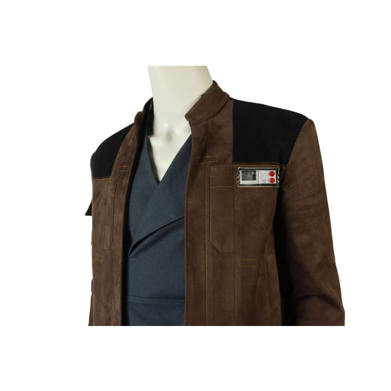 Halloweez Han Solo Cosplay Set - Jacket, Pants, Belt for Star Wars Fans - Halloweez