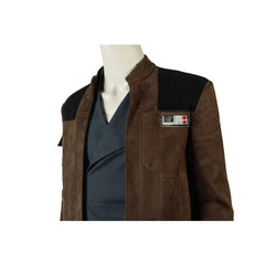 Halloweez Han Solo Cosplay Set - Jacket, Pants, Belt for Star Wars Fans - Halloweez