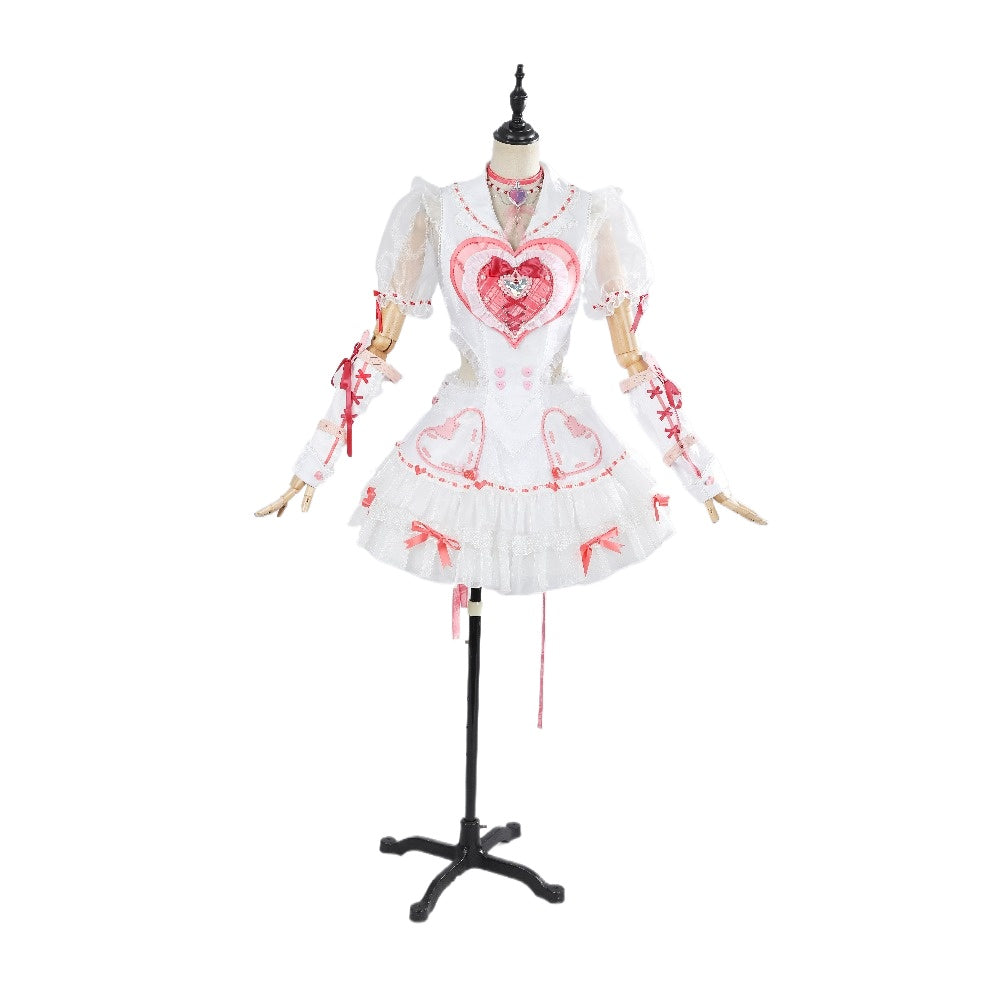Justice Online & Naraka: Bladepoint Wen Yu Yu Xin Nurse Cosplay Costume - Halloweez