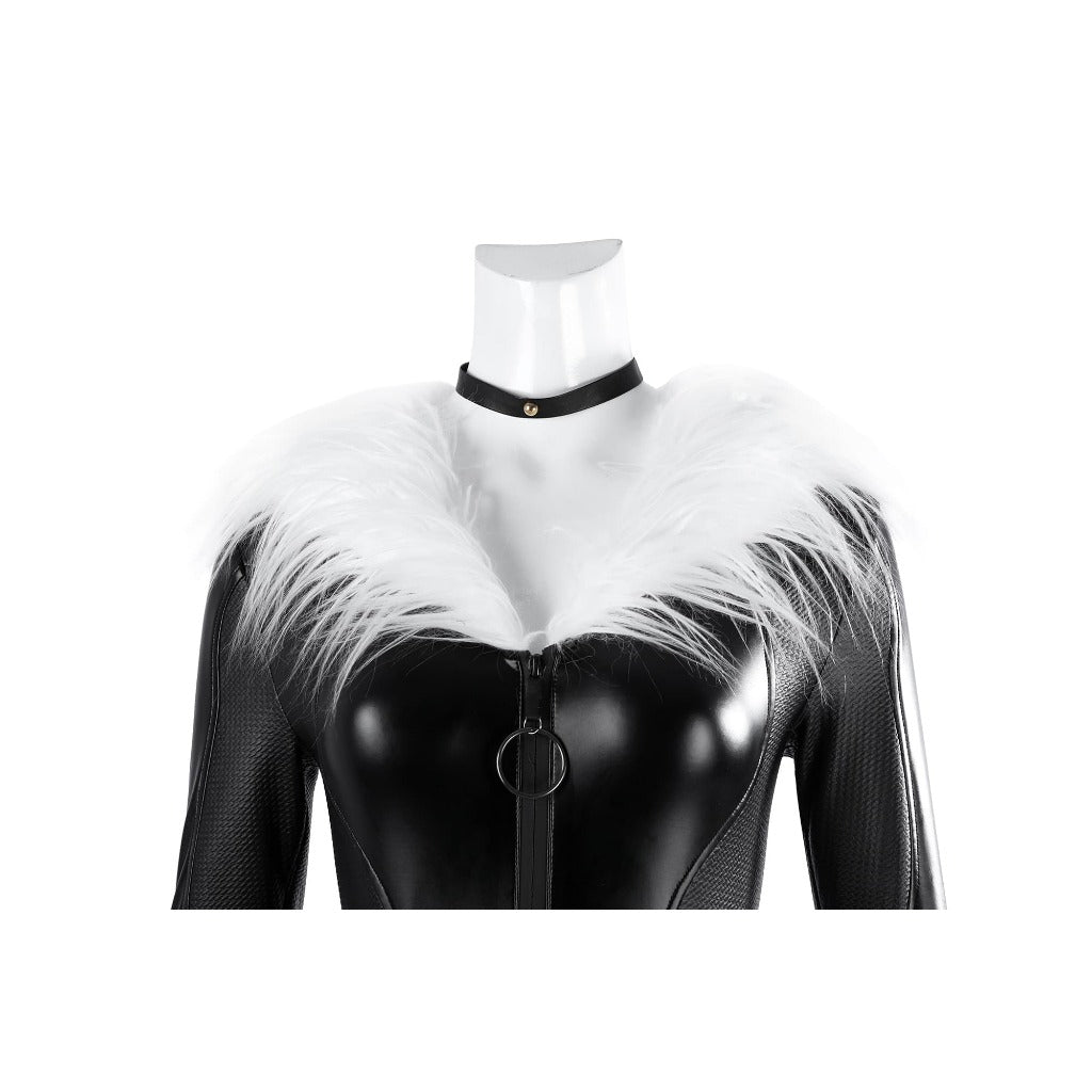 Fortnite Black Cat Cosplay Costume - Premium Quality Game Outfit - Halloweez