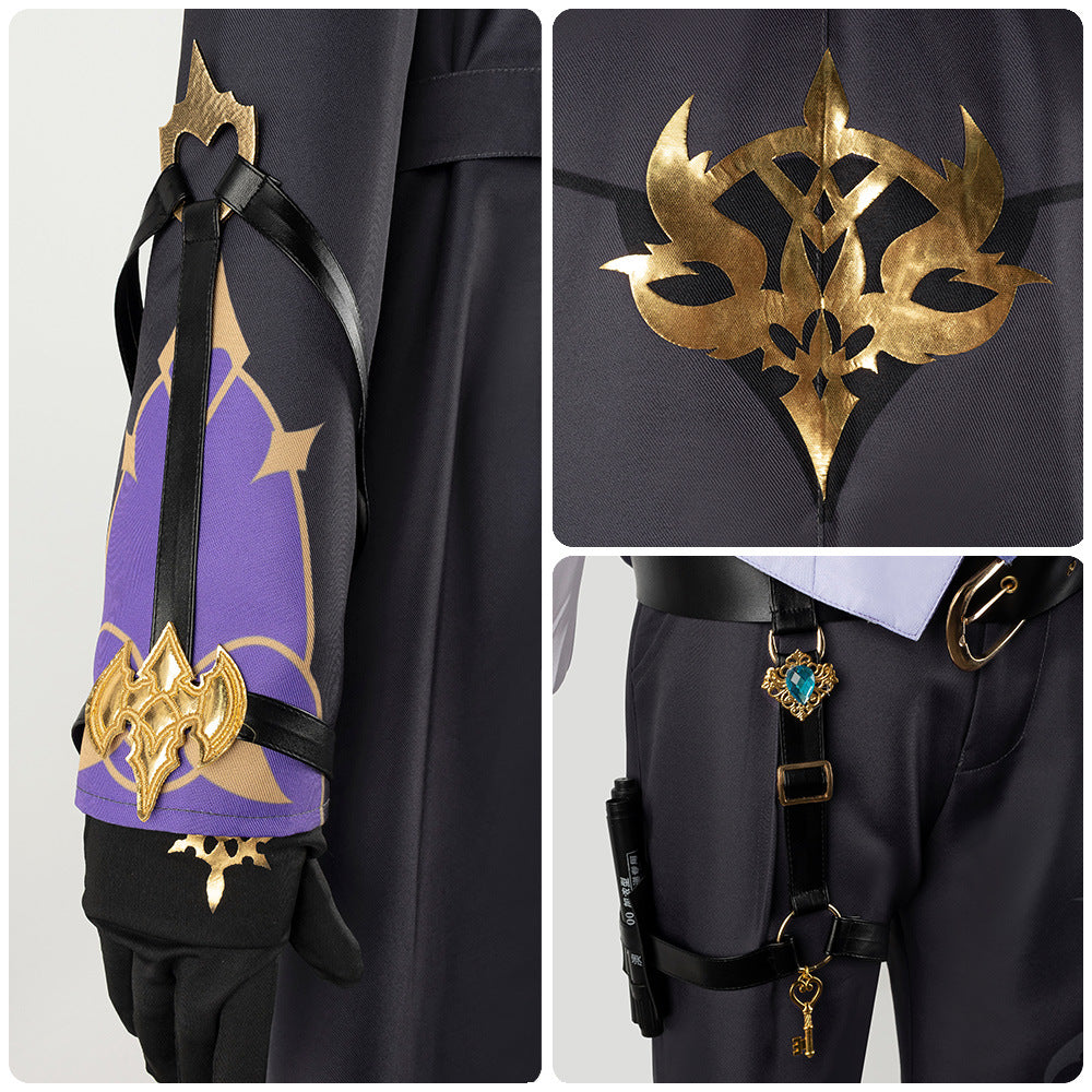 VTuber Sakaki Ness Uniform Set - Anime Cosplay Costume for Men & Women - Halloweez