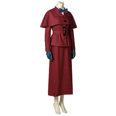 Halloweez Mary Poppins Returns Belle Tiered Cosplay Dress - Timeless Elegance