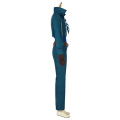 Disfraz de cosplay del quinto uniforme de Symphogear de Tsubasa Kazanari para Halloween