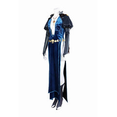 Halloweez Baldur's Gate Mizora Cosplay Costume Dress with Belt and Leg Covers for Spooky Halloween