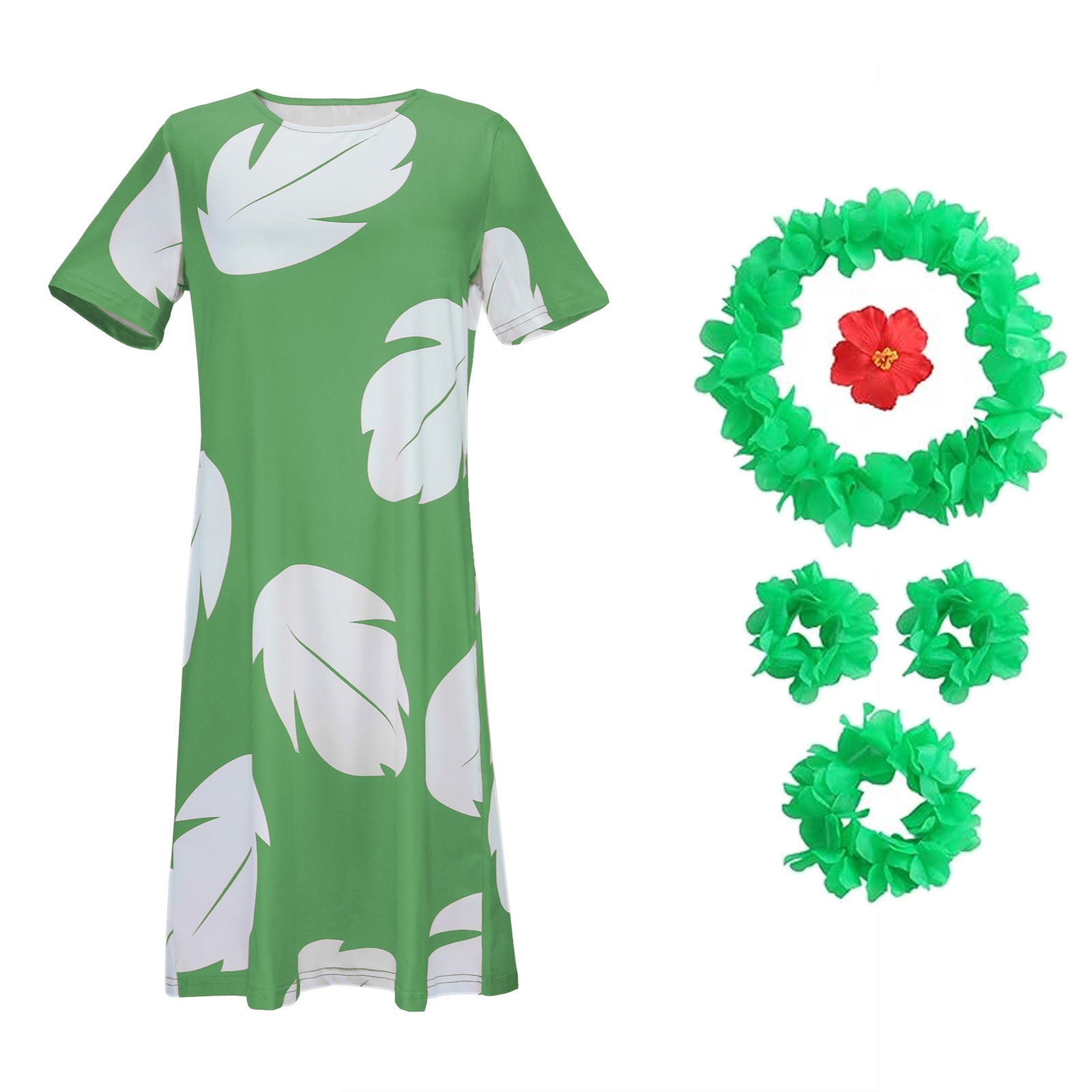 Lilo & Stitch Cosplay Costume - Lilo Outfit for Halloween and Cosplay Events - Halloweez