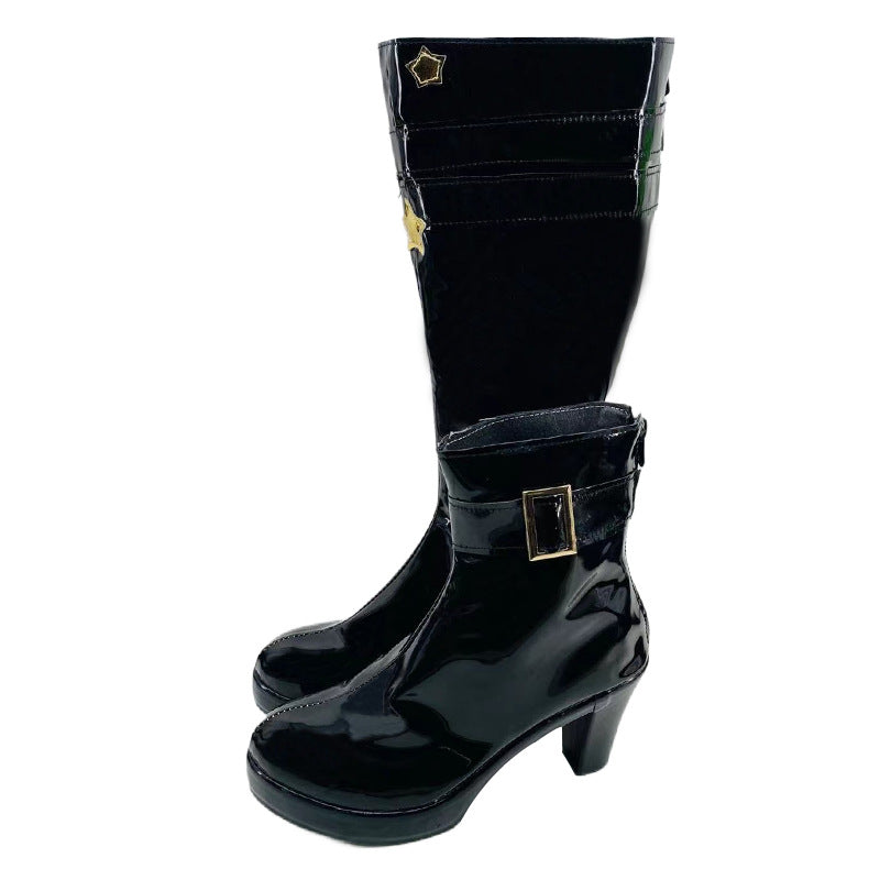 Ji Ling Fairy Tale Record Cosplay Shoes for Anime Conventions and Performances - Halloweez