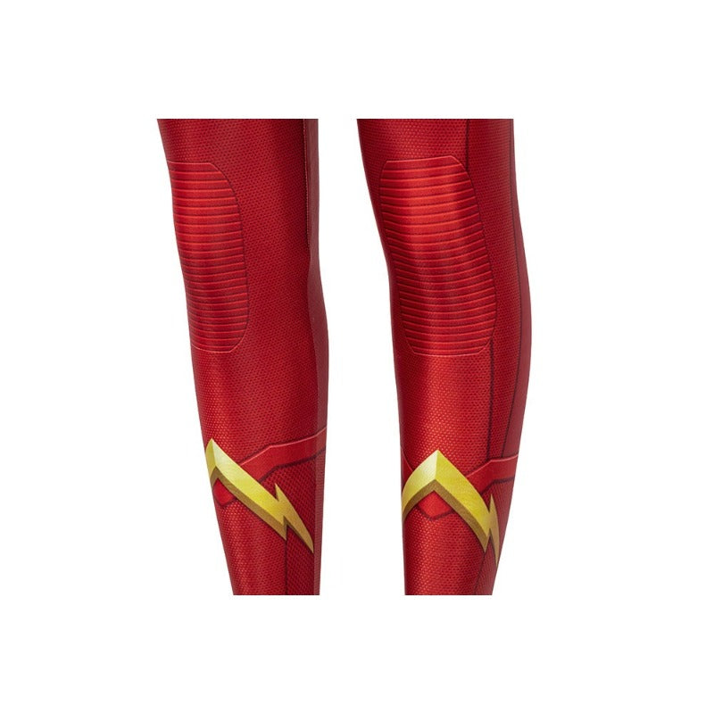 Halloweez Kids Flash Season 6 Barry Allen Cosplay Jumpsuit Body Costume