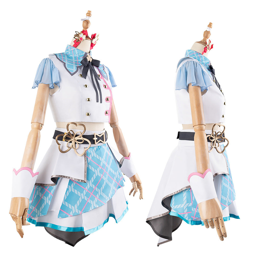 Project Sekai Moremore Jump Momoi Airi Cosplay Costume Anime Dress Set - Halloweez