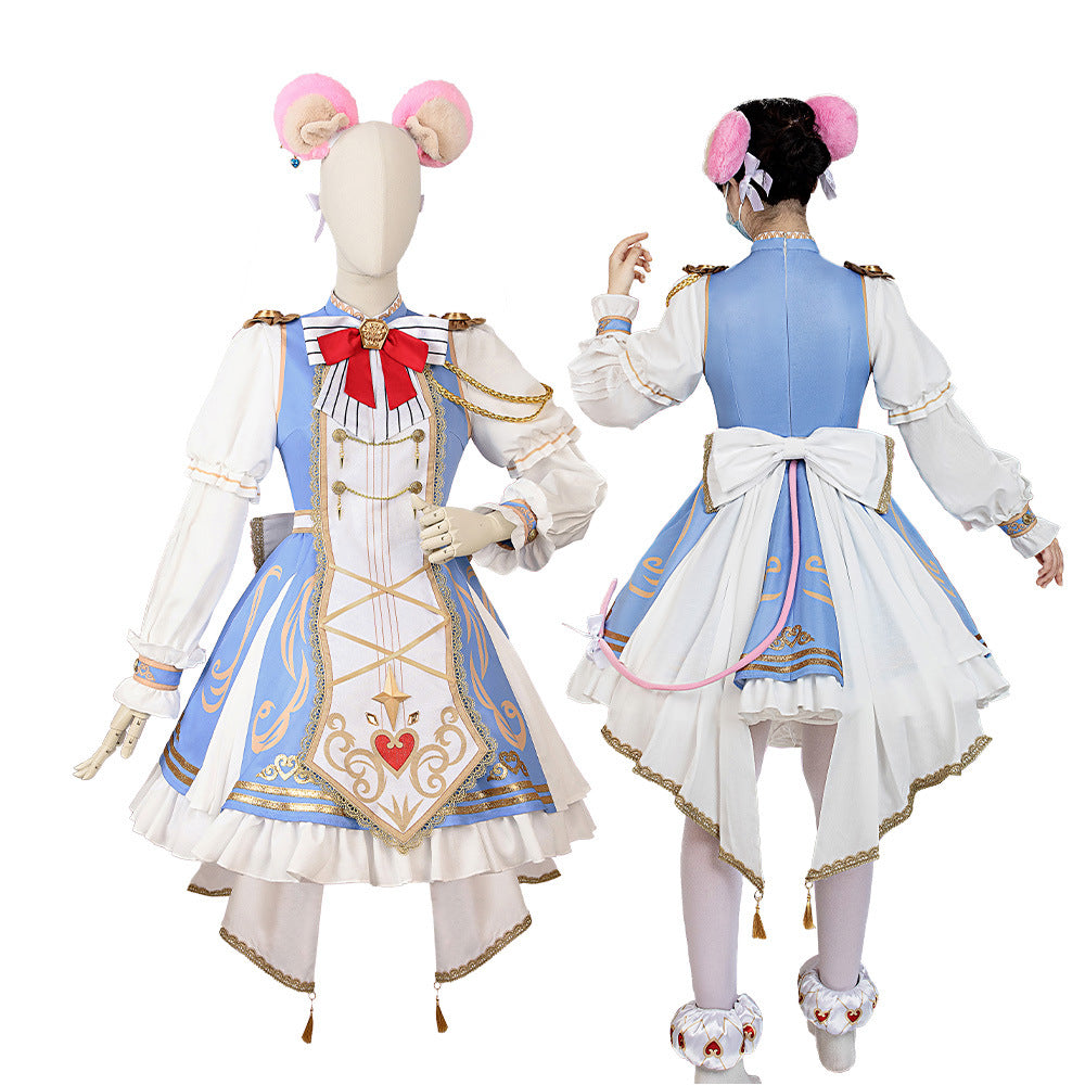 World Project PJSK Hoshino Ichika Cosplay Costume Anime Game Dress Set - Halloweez