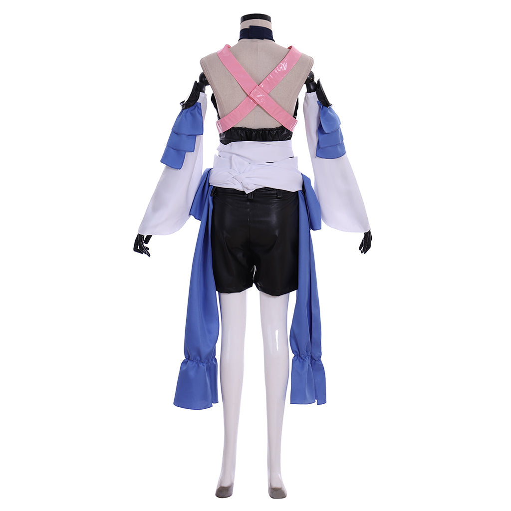 Disfraz de Halloween de Kingdom Hearts Birth By Sleep Aqua | Colección de cosplay de juegos premium