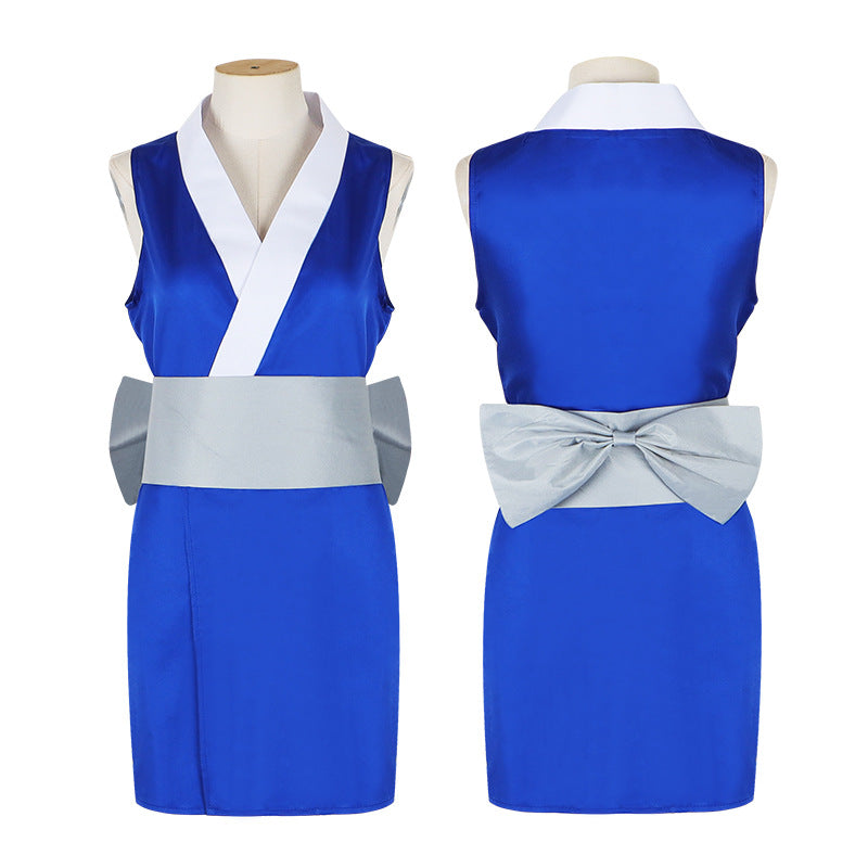 Demon Slayer: Entertainment District Arc Suma, Hinatsuru, Makio Kimono Cosplay Costume - Halloweez