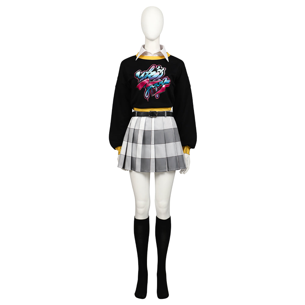 Halloweez Persona 5 Motoha Arai Cosplay Costume - Phantom X Game Inspired Outfit