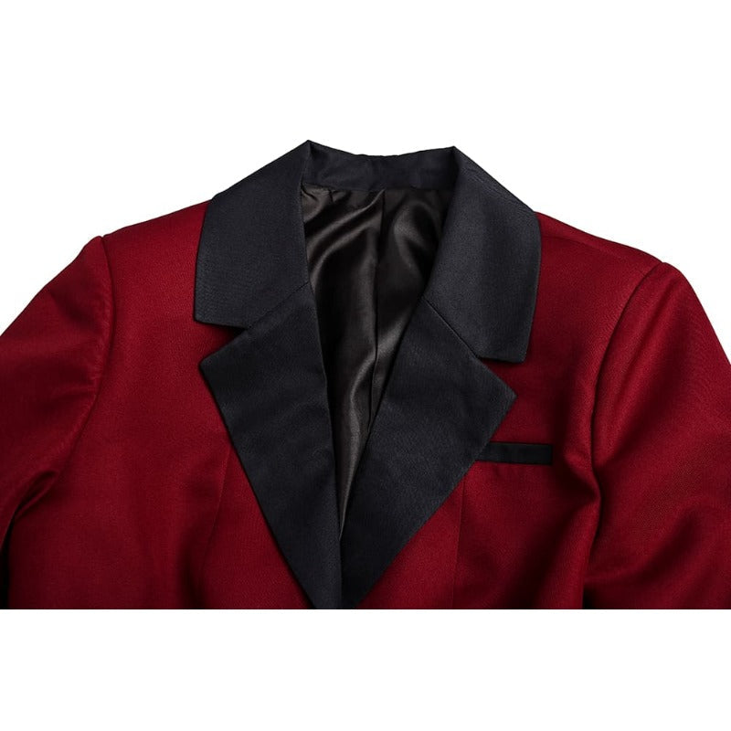 Halloweez Yumeko Jabami Cosplay Outfit - Premium Japanese School Girl Uniform for Halloween & Kakegurui Enthusiasts