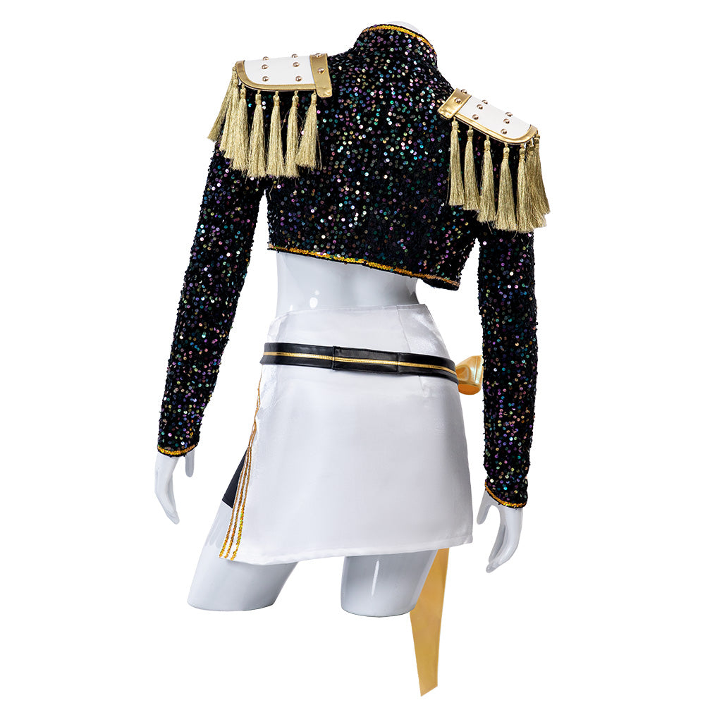 Demon Hunter Girls Mira Cosplay Costume for Music Performance - Halloweez